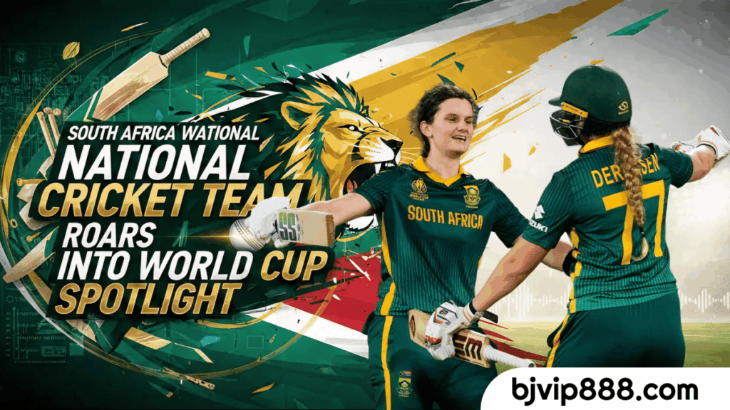 South Africa Womens National Cricket Team Roars Into World Cup Spotlight 1 1
